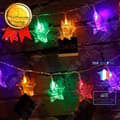 Miniatyrbild 1 av 4: TD® LED Photo Clip Star String Lights Hög med 20 lampor Varmvit 3m Klar, Födelsedagsfest, Bröllop