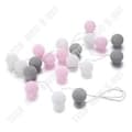 Miniatyrbild 2 av 4: TD® LED String Light 20 LED Bomullsbollar String Light