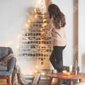 Miniatyrbild 3 av 3: TD® Christmas 10M 100 LED Vattentät Koppar LED Strängljus 8 lägen med fjärrkontroll Vit