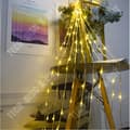 Miniatyrbild 4 av 4: TD® 3 x 3m Vattentät Meteor Waterfall String Lights LED Waterfall Fairy Lights Gardiner Bröllopsbakgrundsbelysning - Vit