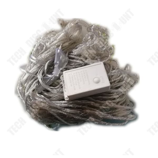 TD® 3 x 3m Vattentät Meteor Waterfall String Lights LED Waterfall Fairy Lights Gardiner Bröllopsbakgrundsbelysning - Vit