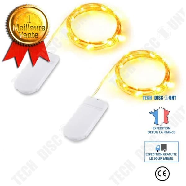 TD® LED String Lights 2m 20LED Style LED-lampa för semesterdekoration