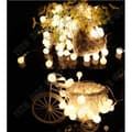 Miniatyrbild 1 av 4: TD® LED Fairy Lights - 100 bollar - Vattentät - Med plugg - Varmvit - 10 m
