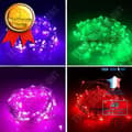 Miniatyrbild 1 av 3: TD® Batteridrivna LED String Lights 10M 5M 4M 2M Koppartråd Fairy Lights String Lights - Modell: 5M DC12V Lila