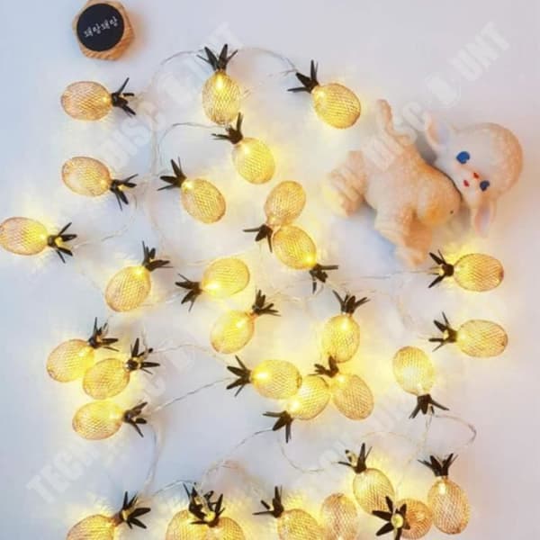 TD® String Lights 3M 20 lampor LED batteridrivna Fairy Lights Liten ananas för fest Jul Bröllop Födelsedag Afton Jul