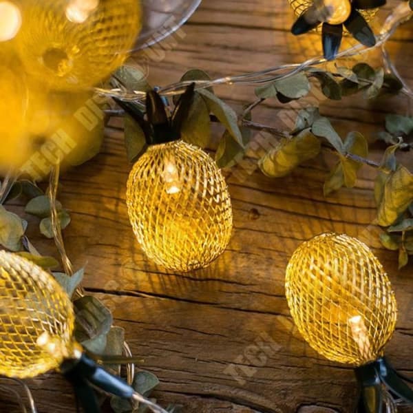 TD® String Lights 3M 20 lampor LED batteridrivna Fairy Lights Liten ananas för fest Jul Bröllop Födelsedag Afton Jul