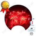Miniatyrbild 1 av 3: TD® LED-snöreljus deco-tråd USB-festprydnad (röd 5m)