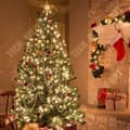 Miniatyrbild 3 av 4: TD® 3m*3m LED Gardinljus LED String Lights Vit