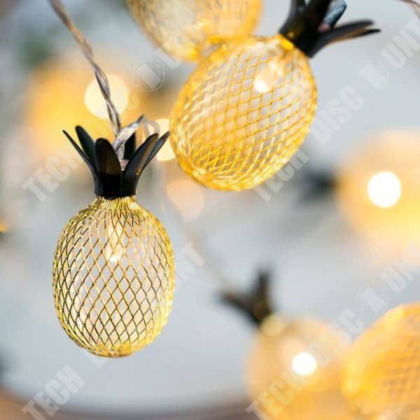 TD® String Lights 3M 20 lampor LED batteridrivna Fairy Lights Liten ananas för fest Jul Bröllop Födelsedag Afton Jul