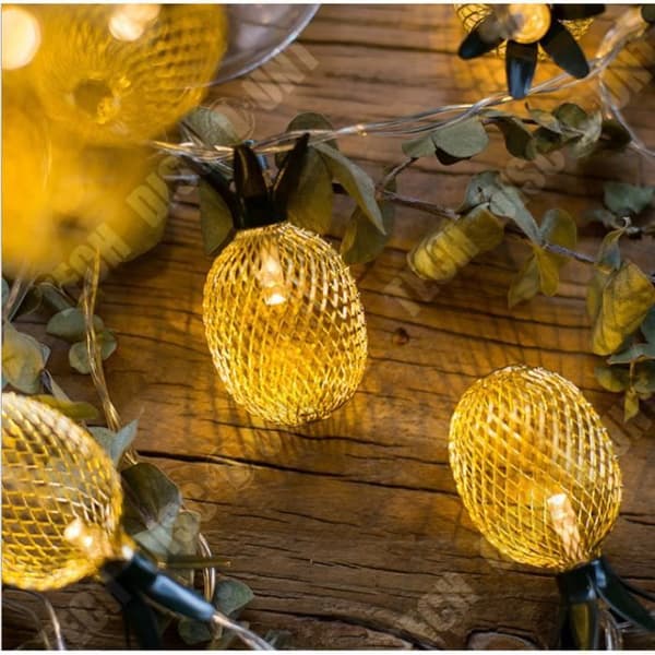 TD® String Lights 3M 20 lampor LED batteridrivna Fairy Lights Liten ananas för fest Jul Bröllop Födelsedag Afton Jul