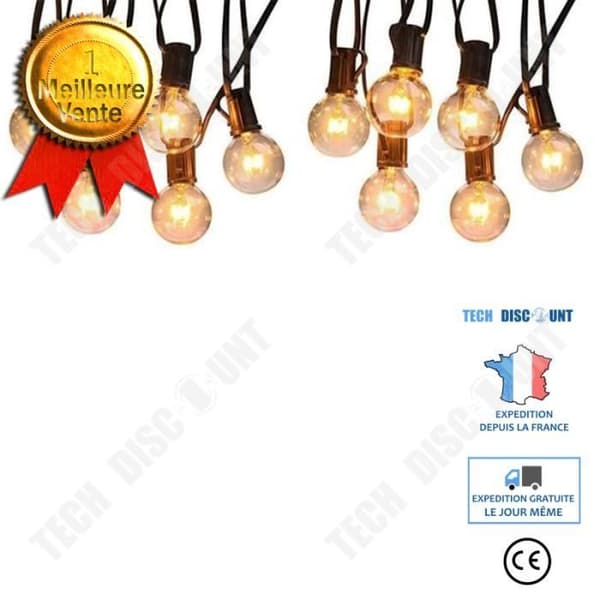 TD® Fairy Lights 25 glödlampor, batteridrivna LED Fairy Lights Små bollar Varmvit dekoration för fest julbröllop