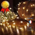 Miniatyrbild 1 av 4: TD® Vattentät LED Koppartråd Stjärna Fairy Lights Christmas Fairy Lamp Bröllopsfest Dekor, varmvit 2m