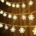 Miniatyrbild 3 av 4: TD® Jul LED Strängljus Snö Blomma Varm Vit Belysning Dekorativa ljus för fest Jul Nyår 3M 20LED