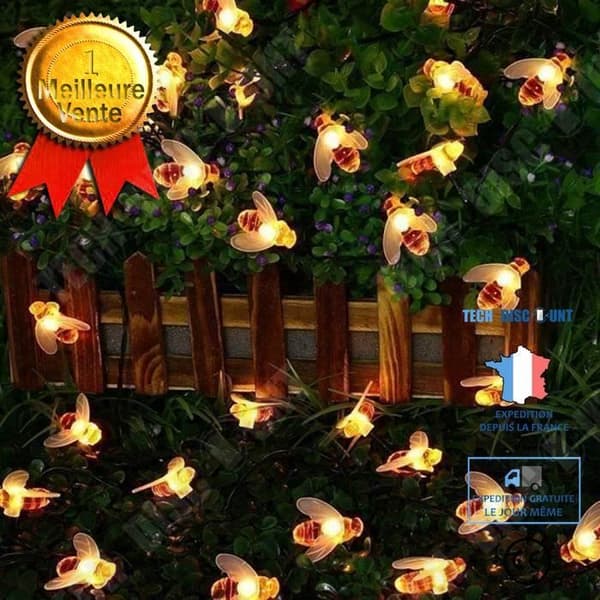 TD® Fairy Lights 5M 20 lampor, varmvit LED Fairy Lights Dekoration för fest julbröllop