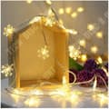 Miniatyrbild 3 av 4: TD® Christmas LED String Lights Snow Flower Warm White Lighting Dekorativa Lights for Party Christmas New Year 2M 10LED