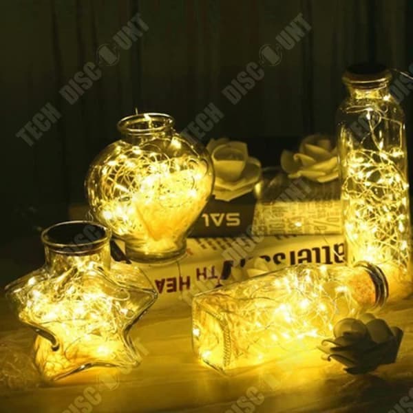 TD® Batteridrivna LED Strängljus 10M 5M 4M 2M Koppartråd Fairy Lights Light - Modell: 10M USB 12V Varmvit