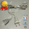 Miniatyrbild 1 av 3: TD® 3M 5M Extended Wire EU-kontakt för LED String Lights Strings Fairy Garland Lamps Bröllopshem - Modell: 3 meter - MILEDCA1