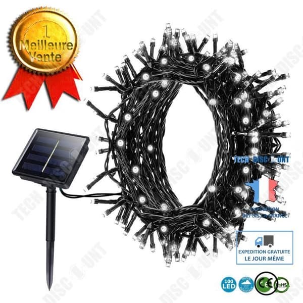TD® Colorful LED Garland 100 LED Utomhus inomhusbelysning Simbassäng Hem Party Neon Atmosfär Solar Event Ljusarmatur