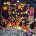 Miniatyrbild 2 av 4: TD® 20 LED Pumpa Ghost Dekorativa ljusslingor Halloween Ghost Face Doll Batterilåda Lykta