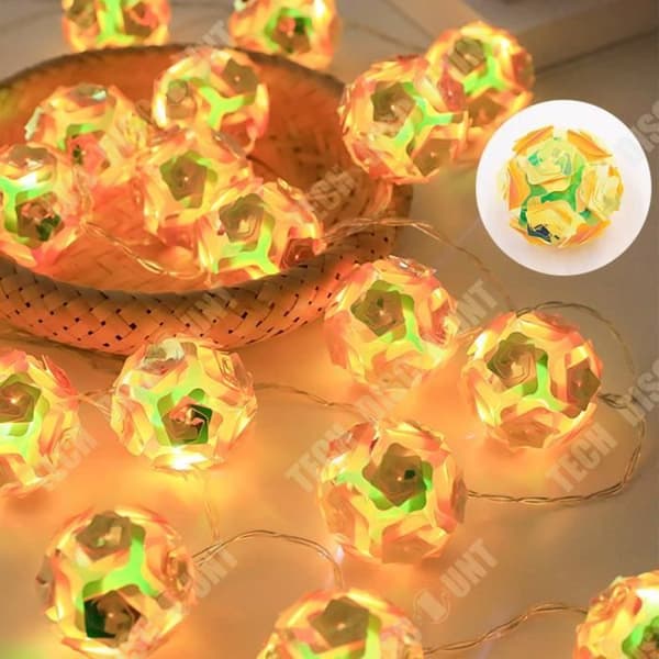 TD® led ljusslinga 6m 40 lampor Festljus Rosgirlang Lämplig för dekoration av rum eller fest