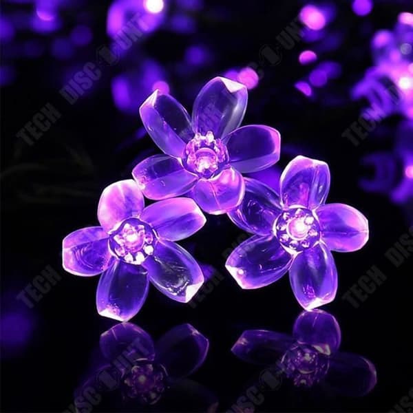 TD® Solcellsbelysning garland 30led Vattentät för utomhusbruk Intelligent ljuskontroll Jar dekoration