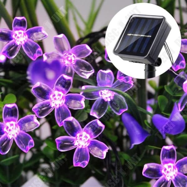 TD® Solcellsbelysning garland 30led Vattentät för utomhusbruk Intelligent ljuskontroll Jar dekoration
