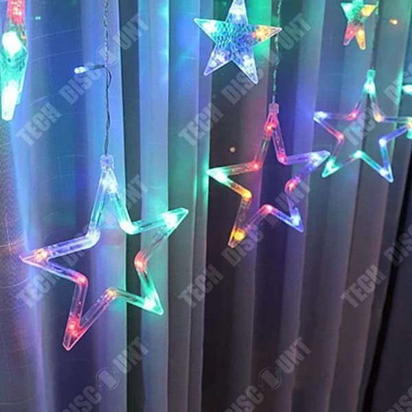 TD® ljusslinga LED Färgglada Miljövänlig Vattentåliga Månen och stjärnorna belysning Dekorationsbelysning