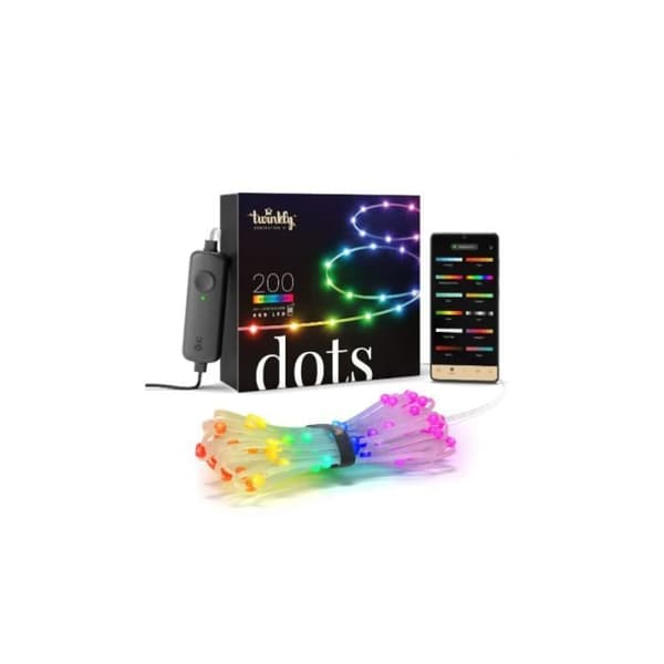 Ljusgirlang - TWINKLY - DOTS - 200 LED - 10 m - Multicolor