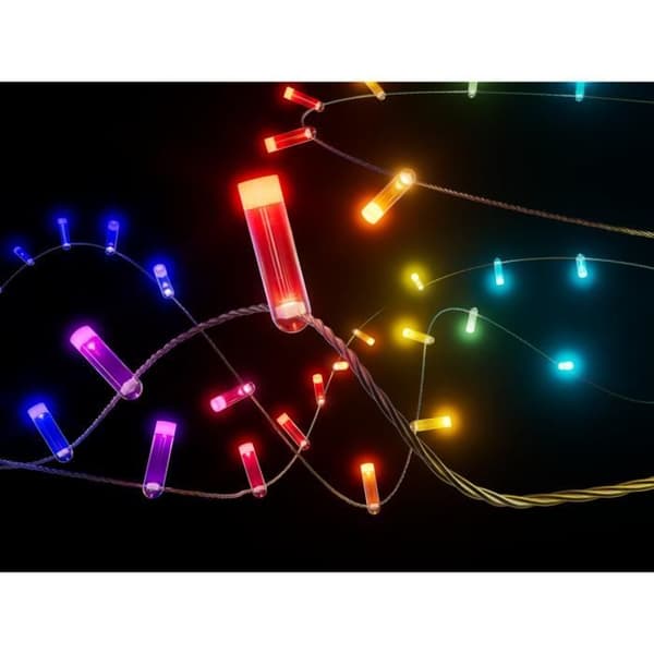 Ljus girland 100 LED-ljus - Twinkly 6 Multicolor