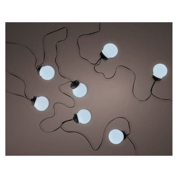 GENERIC - Led-lampa Garland Pastell Flerfärgade sfäriska lampor för utomhusbruk 20 lysdioder 12,5m