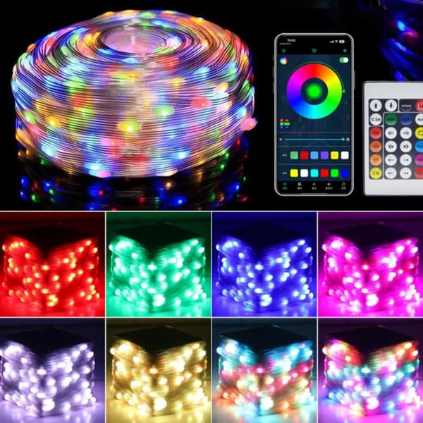 Älykäs RGBIC LED-valonauha APP-kaukosäätimellä 10 m