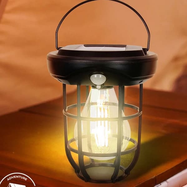 Solcellslykta med Väggfäste | 3 Lägen och Rörelsesensor