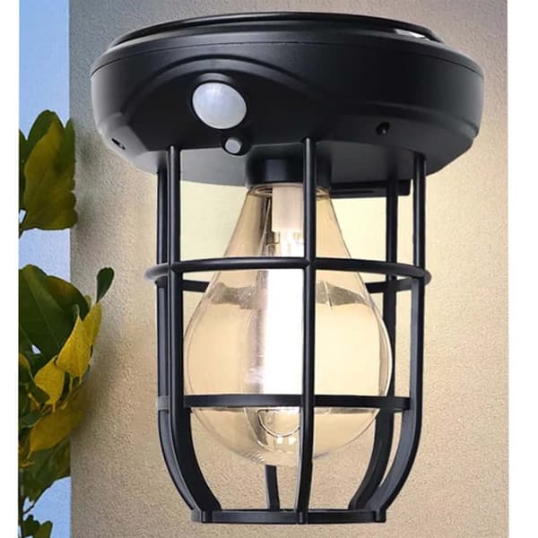 Solcellslykta med Väggfäste | 3 Lägen och Rörelsesensor