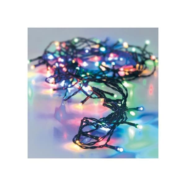 Light Garland Outdoor Use - GENERISK - 120 Multiled 17m - Vit - Styrapp - Grön kabel