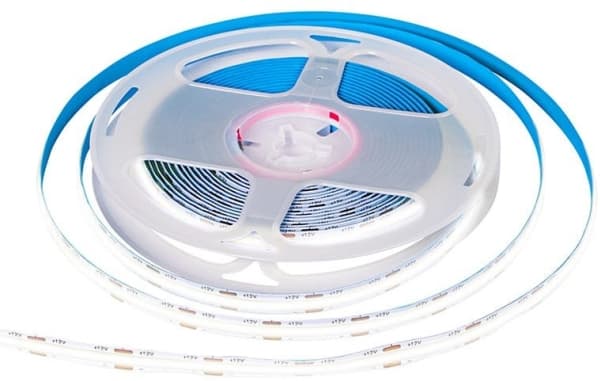 Blås LED-stripe nøytral Balta COB ritinys 5m 12V