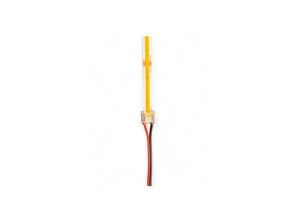 Light Solutions Double SmartClip for 10mm COB LED Ribbon with 15cm cord - 5-pack