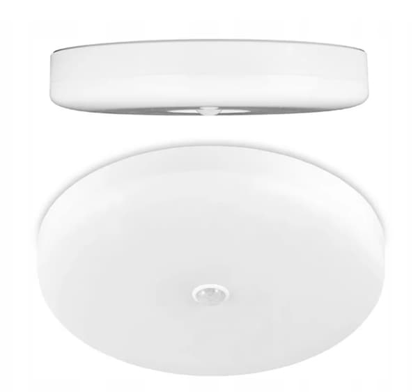 TAKLAMPA MED MIKROVÅGSRÖRELSESENSOR 18W YTMONTERAD LAMPA DUSK