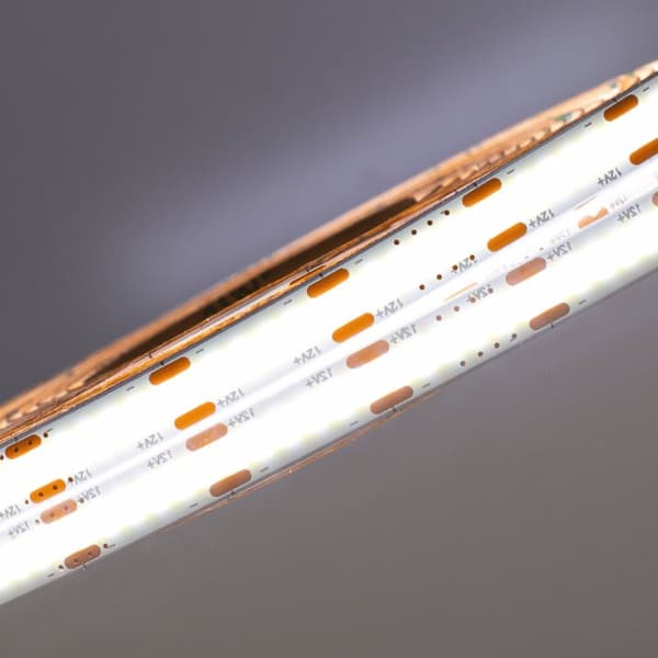 LED-remsa COB 12V 5M rulle NEON-remsa neutral linje 800lm/m 8W/m stark