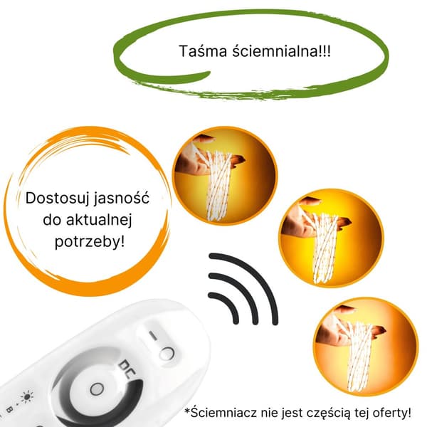 LED COB-remsa 12V 5M 40W rullar NEON-remsa varm linje 800lm/m 8W/m stark