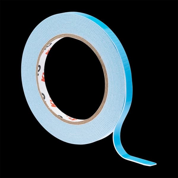 Dobbeltklæbende skumtape til LED-profiler 12 mm 5 m
