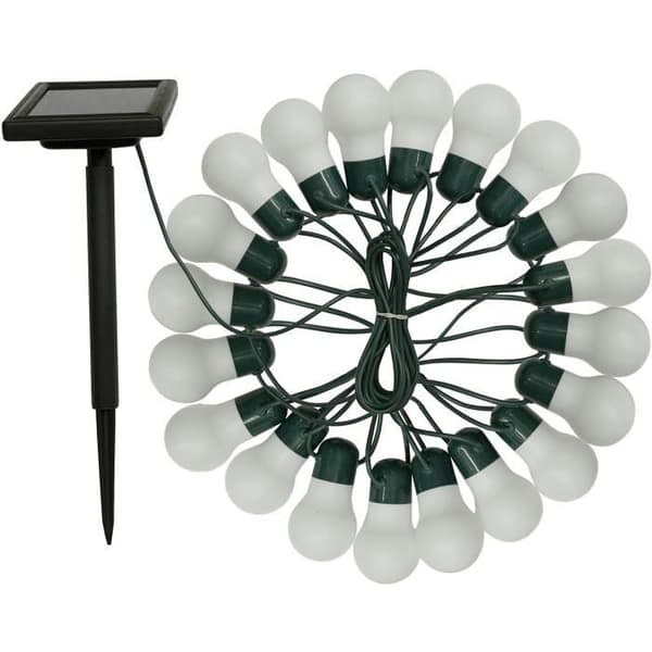 Party Light solgarland - SMART GARDEN - 20 LED - Färgbyte - Utomhus