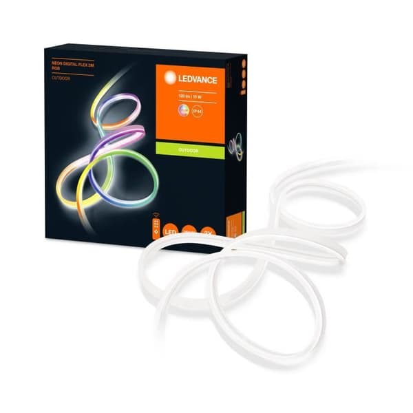 Dekorativa LED-remsor - LEDVANCE - NEON DIGITAL FLEX - RGB - 5 m - IP44