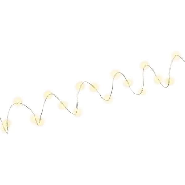 goobay 20st LED-slingor med timer varmvit - 44590