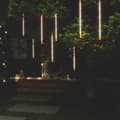 Miniatyrbild 1 av 2: Meteorregn 8 st 50 cm 288 LED flerfärgad inne/ute