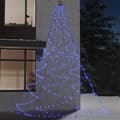 Miniatyrbild 1 av 2: Hängande julgran med metallkrok 720 blå LED 5 m inne/ute