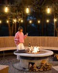 Miniatyrbillede 5 af 5: OBOSOE 15m vandtæt 2700K udendørs lyskæde 50+2 ST38 LED-lys. Udendørsbelysning til terrasse og fest