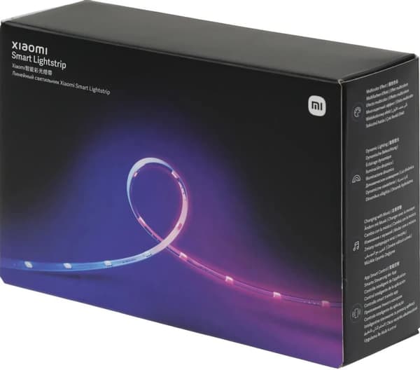 Xiaomi Smart LED Lightstrip 5.1w – RGB, Appstyrd, 2 m | Smart belysning Wifi Bluetooth