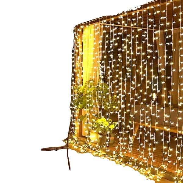 Twinkle-nauhavalot, 100 metrin pituus, 800 LED-valoa, 8 valaistustilaa,100 miljoonaa, Lämmin valo