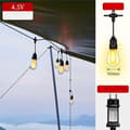 Miniatyrbillede 4 af 8: OBOSOE Udendørs String Light 5m/10m - Flimrende S14 LED lys, IP65 Vandtæt Dekorativ Belysning til Have, Jul, Halloween, Cafe og Patio