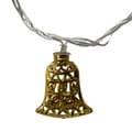 Miniatyrbild 3 av 3: LED-ljuskedja med Klockor 20 st. guld eller silver (3,5 meter)